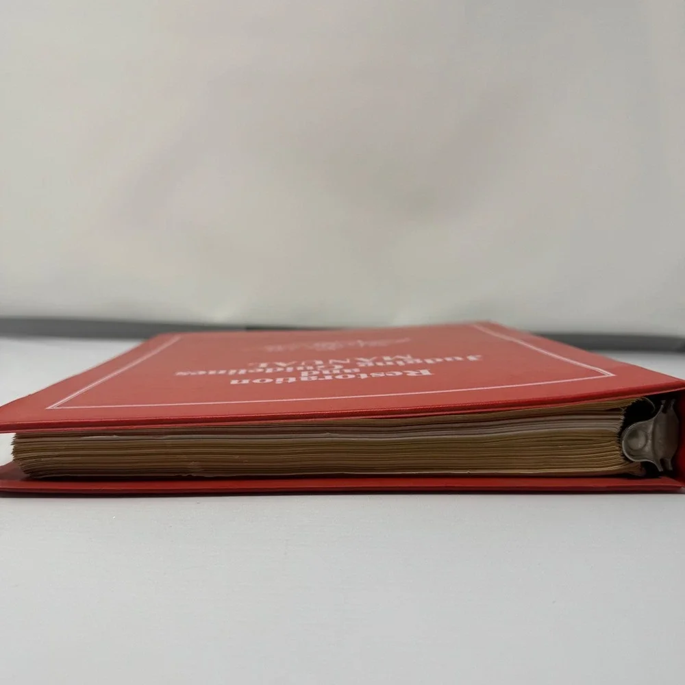 Vintage Classic Chevy Club Manuel Restoration & Judging Guidelines Book 1950s